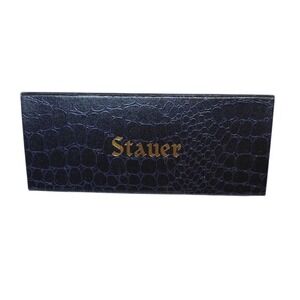 Stauer Timemaster Watch Presentation Box with‎ Instruction Manual